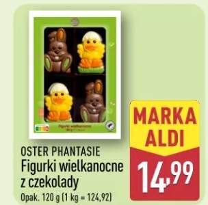 Figurki wielkanocne z czekolady