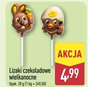 Lizaki czekoladowe wielkanocne