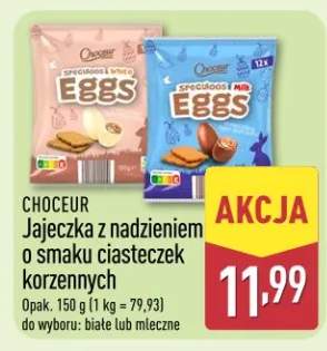 Jajeczka z nadzieniem o smaku ciasteczek korzennych