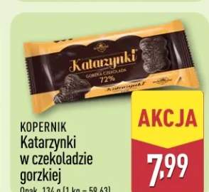 Katarzynki w czekoladzie gorzkiej