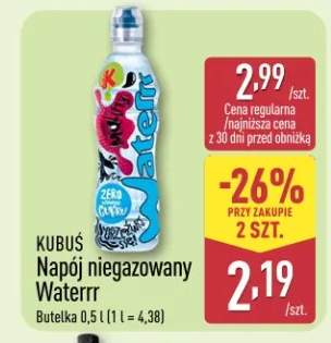 Napój niegazowany Waterrr