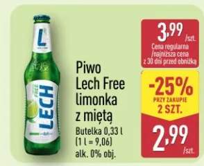 Piwo Lech Free limonka z miętą