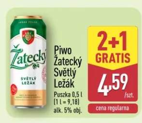 Piwo Żatecky Světlý Ležák