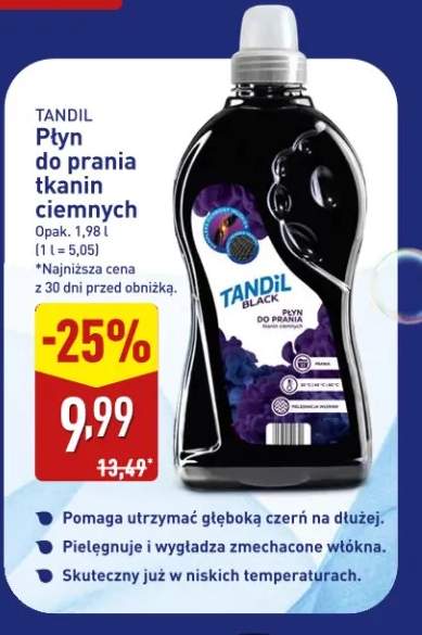 Płyn do prania tkanin ciemnych