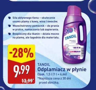 Odplamiacz w płynie