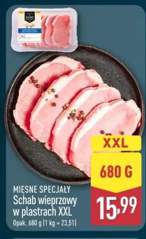 Schab wieprzowy w plastrach XXL