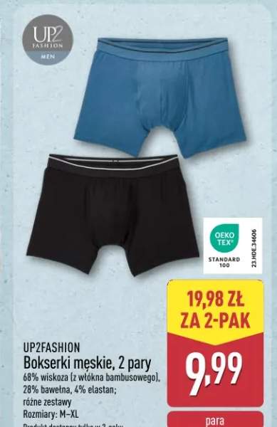 Bokserki męskie, 2 pary