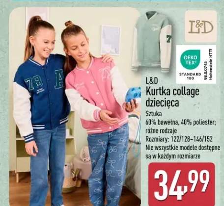 Kurtka collage dziecięca