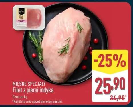 Filet z piersi indyka