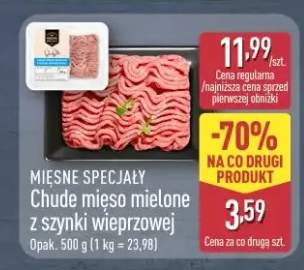 Chude mięso mielone z szynki wieprzowej