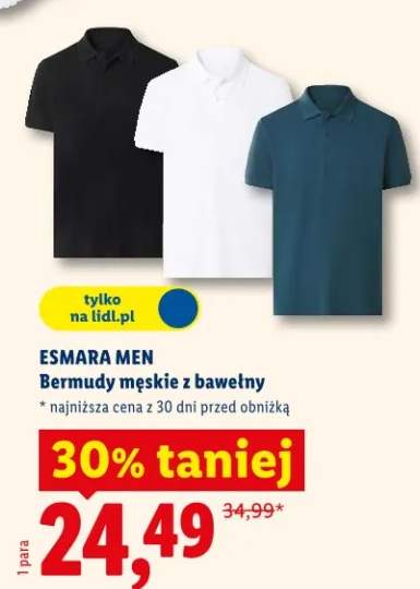 bermudy męskie