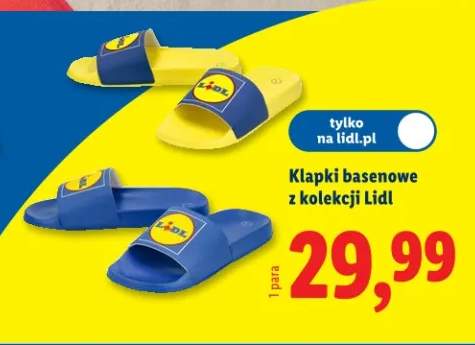 klapki basenowe