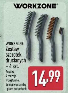 Zestaw szczotek drucianych – 4 szt.