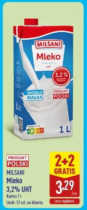 Mleko 3,2% UHT