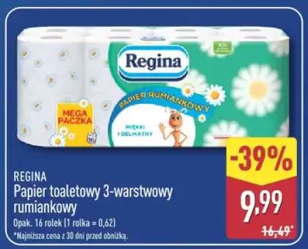 Papier toaletowy 3-warstwowy rumiankowy