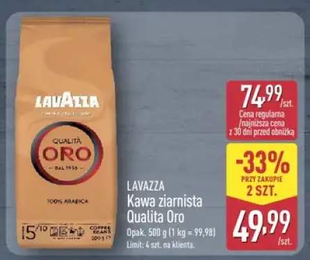 Kawa ziarnista Qualita Oro