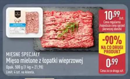 Mięso mielone z łopatki wieprzowej