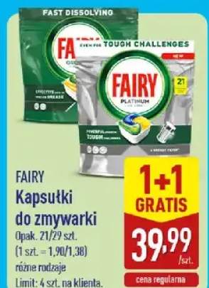 Kapsułki do zmywarki 1+1 GRATIS