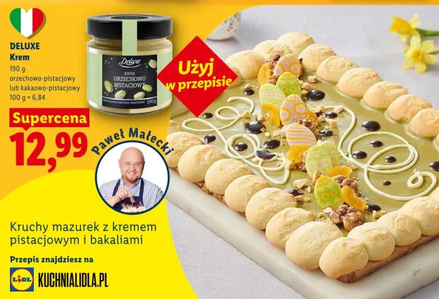 krem pistacjowy