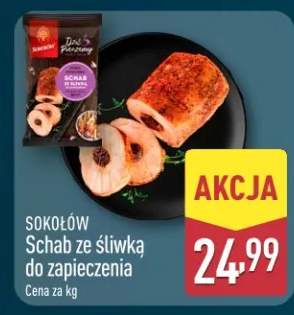 Schab ze śliwką do zapieczenia