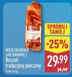 Boczek tradycyjny pieczony