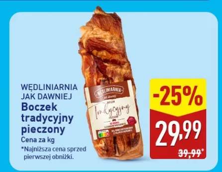 Boczek tradycyjny pieczony