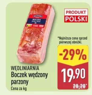 Boczek wędzony parzony
