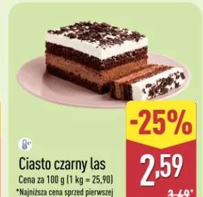 Ciasto czarny las