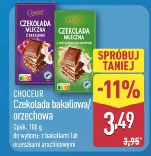 Czekolada bakaliowa/orzechowa do wyboru: z bakaliami lub orzeszkami arachidowymi