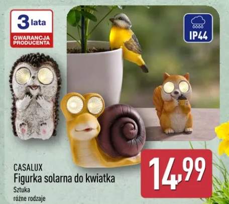 Figurka solarna do kwiatka