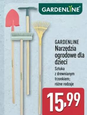 Narzędzia ogrodowe dla dzieci