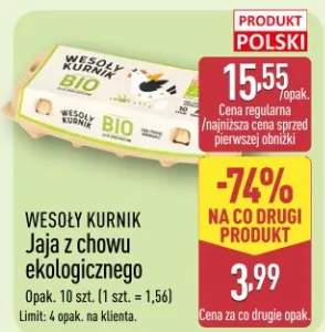 Jaja z chowu ekologicznego