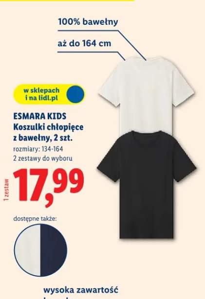 koszulka chłopięca