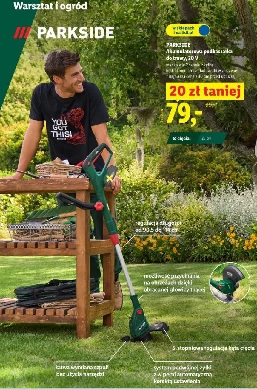 podkaszarka akumulatorowa