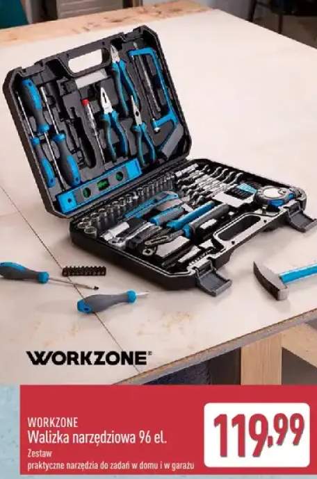 Walizka narzędziowa 96 el.