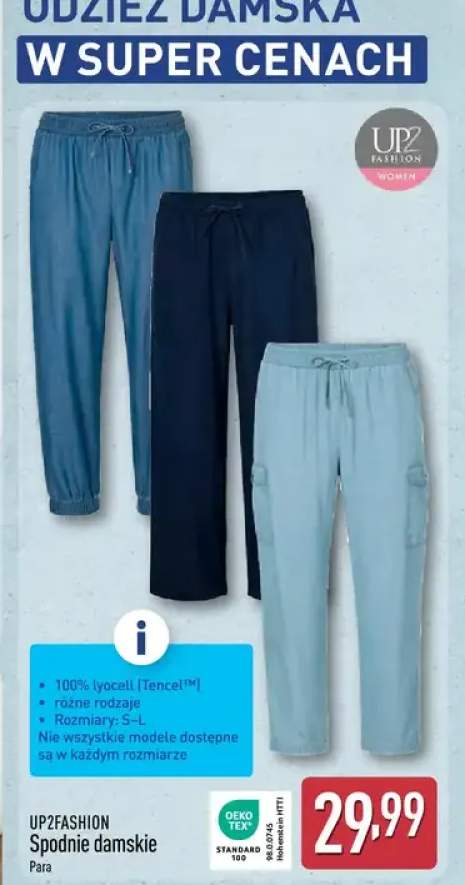 Spodnie damskie
