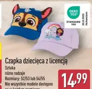 Czapka dziecięca z licencją