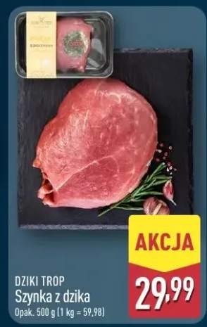 Szynka z dzika opak. 500 g (1 kg = 59,98)