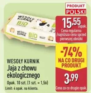 Jaja z chowu ekologicznego