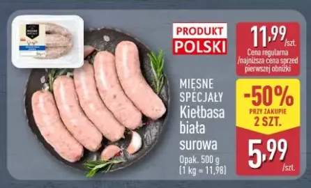 Kiełbasa biała surowa