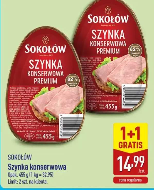 Szynka konserwowa premium