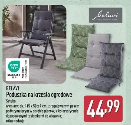 Poduszka na krzesło ogrodowe