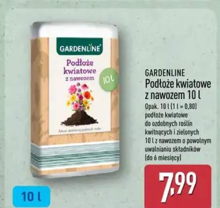 Podłoże kwiatowe z nawozem 10 l
