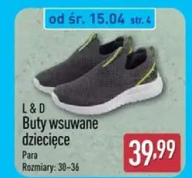 Buty wsuwane dziecięce