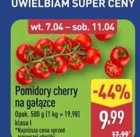 Pomidory cherry na gałązce