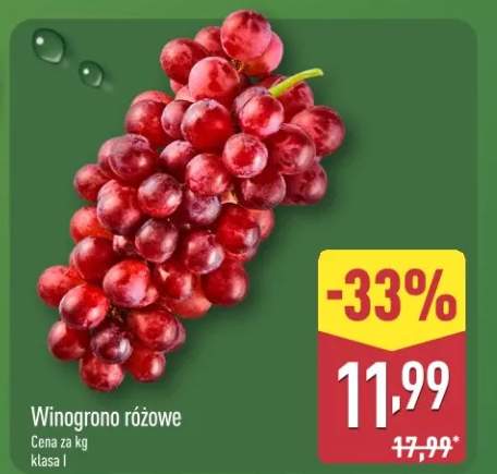 Winogrono różowe