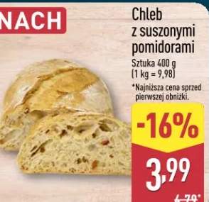 Chleb z suszonymi pomidorami