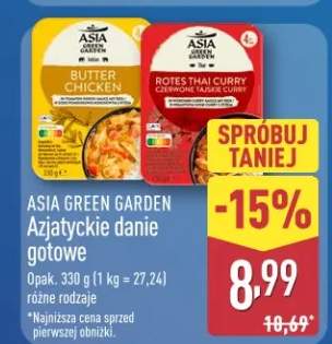 Azjatyckie danie gotowe różne rodzaje