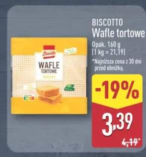 Wafle tortowe