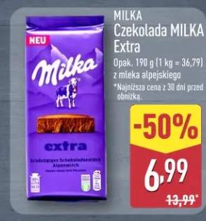 Czekolada Milka Extra